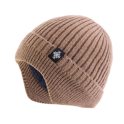 Vanjska zimska pletena kapa Muškarci Žene Plišana topla kapa za uši Štitnici za uši Elegantne mekane ležerne skijaške kape Biciklističke kape za zaštitu ušiju