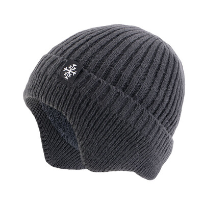 Vanjska zimska pletena kapa Muškarci Žene Plišana topla kapa za uši Štitnici za uši Elegantne mekane ležerne skijaške kape Biciklističke kape za zaštitu ušiju