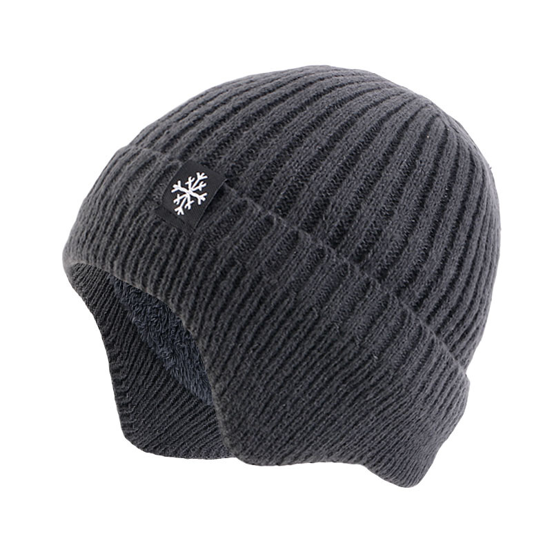 Vanjska zimska pletena kapa Muškarci Žene Plišana topla kapa za uši Štitnici za uši Elegantne mekane ležerne skijaške kape Biciklističke kape za zaštitu ušiju