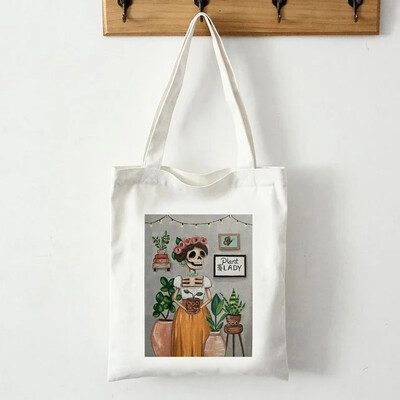 Geantă de cumpărături amuzantă cu desene animate cu veveriță, geantă de umăr de vară, geantă de cumpărături portabilă pentru mediu, cadou