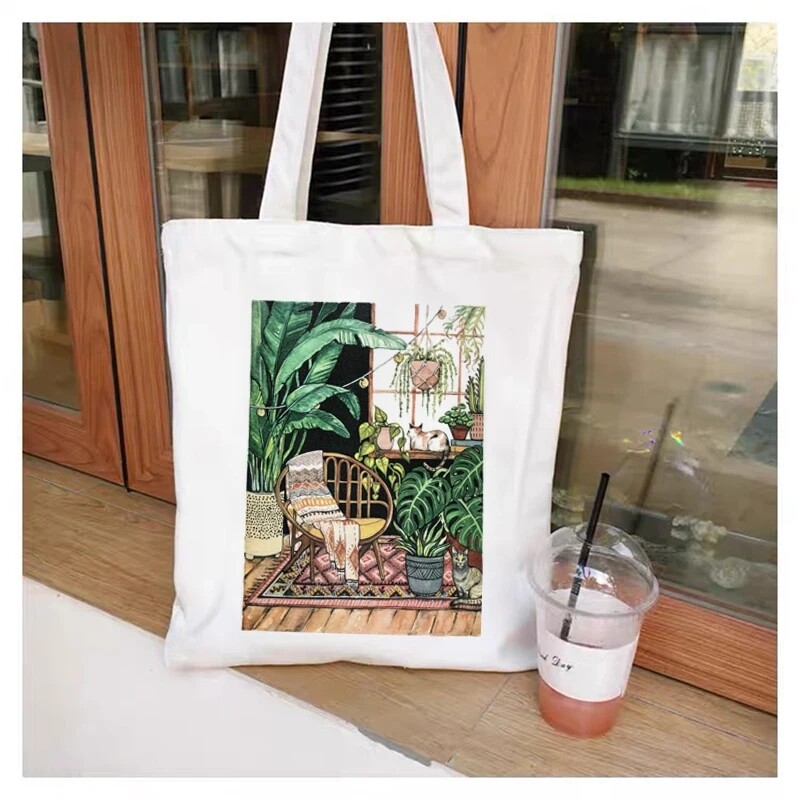 Geantă de cumpărături amuzantă cu desene animate cu veveriță, geantă de umăr de vară, geantă de cumpărături portabilă pentru mediu, cadou