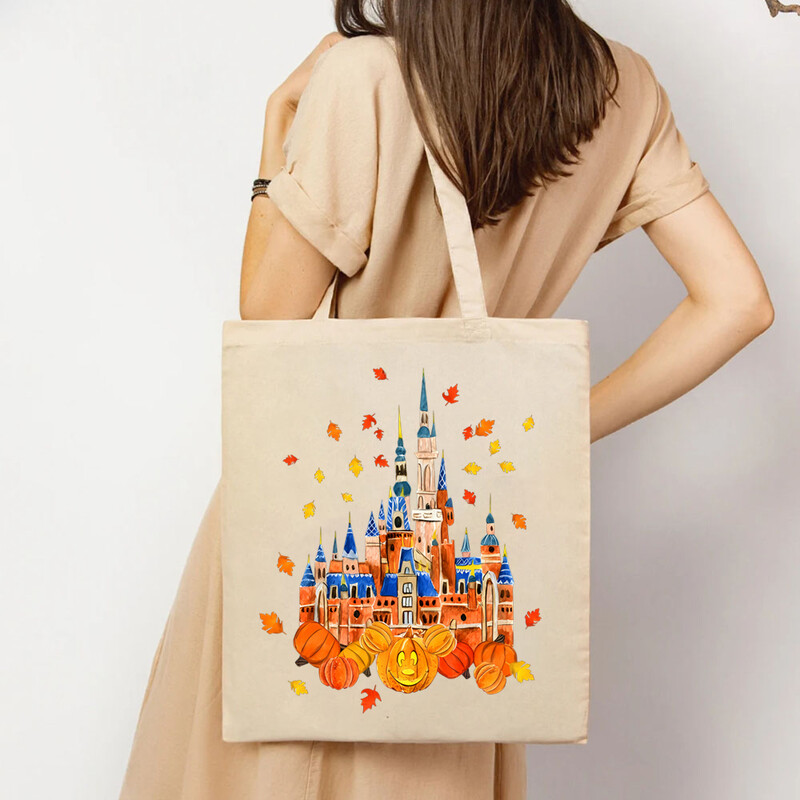 Smiješne slatke torbe za Noć vještica Slatka torba od bundeve Ženska ručna torba Platnena torba Y2k Ženska elegantna torba Torbe za kupovinu za Noć vještica