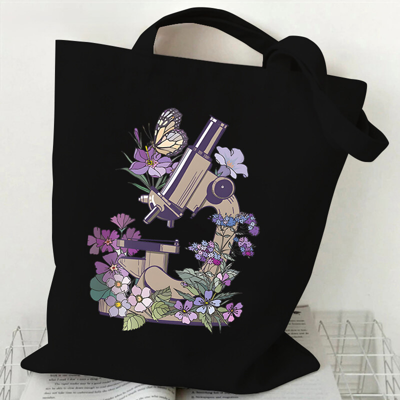 Ženske velike torbe Cvjetni leptir Grafički lagani uzorak Dizajnerska torba Ženska ručna torba Vintage tehnički printani cvijet
