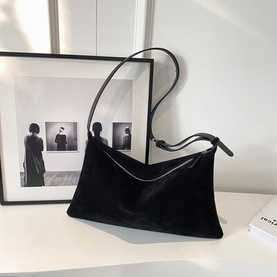 Vintage modes Crossbody somas sievietēm Mīksta zamšādas kurjera soma liela ietilpība plecu somas 2024. gada dizaineru rokassomas Luksusa