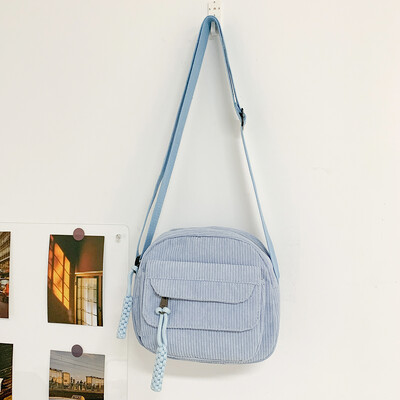 Geantă crossbody din velur pentru femei, geantă de umăr simplă cu mai multe straturi, geantă mică, pătrată, ghiozdan, geantă hobo, posetă de vacanță de călătorie