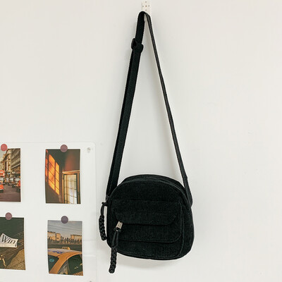 Geantă crossbody din velur pentru femei, geantă de umăr simplă cu mai multe straturi, geantă mică, pătrată, ghiozdan, geantă hobo, posetă de vacanță de călătorie