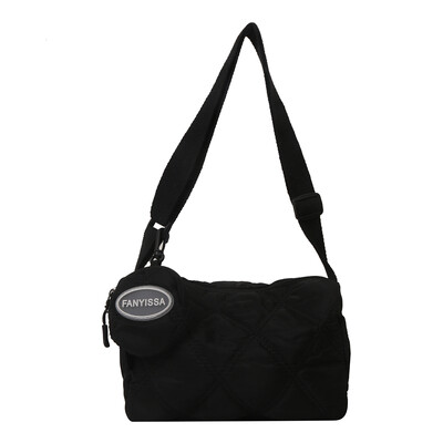 Geantă de umăr pentru femei, cu broderie cu diamante, cu geantă pentru monede