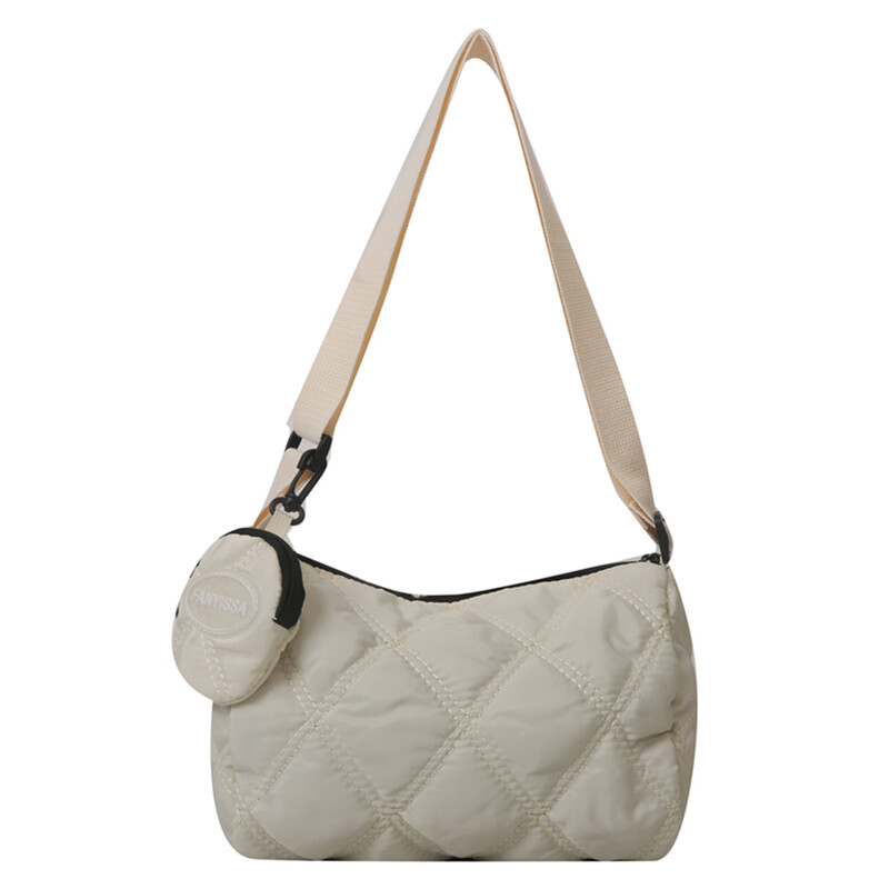 Geantă de umăr pentru femei, cu broderie cu diamante, cu geantă pentru monede