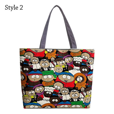 Lielas ietilpības plecu soma Mode retro ziedu kokvilnas auduma iepirkumu somas Rokassomas Grāmatu soma sievietēm