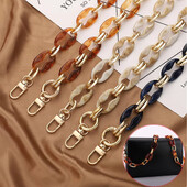 Lanț de genți din acril vintage Genți colorate detașabile Curea pentru geantă de mână Geanta de umăr Lanț din rășină multifuncțională pentru poșetă All-match