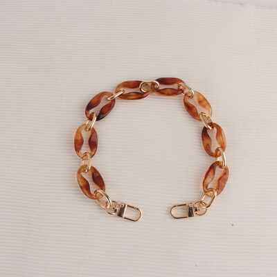 Lanț de genți din acril vintage Genți colorate detașabile Curea pentru geantă de mână Geanta de umăr Lanț din rășină multifuncțională pentru poșetă All-match