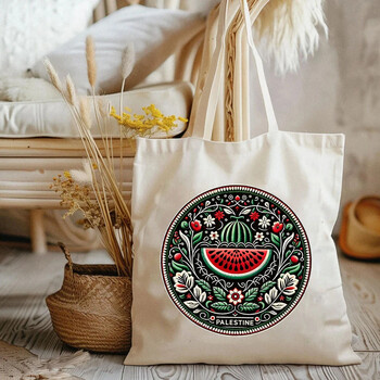 Love and Fair Not A Watermelon Print Tote Τσάντες College Γυναικεία Τσάντα ώμου Τσάντα αγορών Μεγάλης χωρητικότητας Γυναικείες κομψές τσάντες