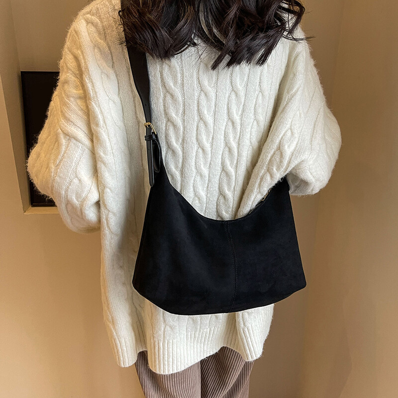 Geantă de damă pentru femei Geantă de modă Geantă de umăr cu curea reglabilă cu buzunar interior Geantă de mână cu fermoar pentru geantă de călătorie de lucru