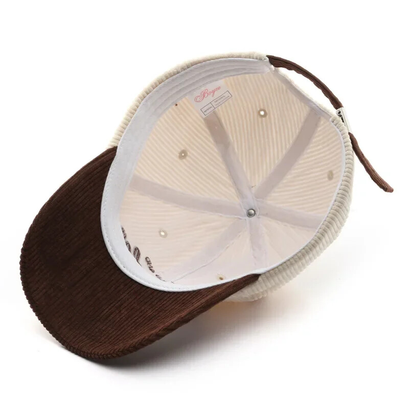 Șapcă de baseball din velur, toamnă iarnă, pentru bărbați, femei, broderie cu litere noi, moale, pălărie moale, șapci hip hop unisex