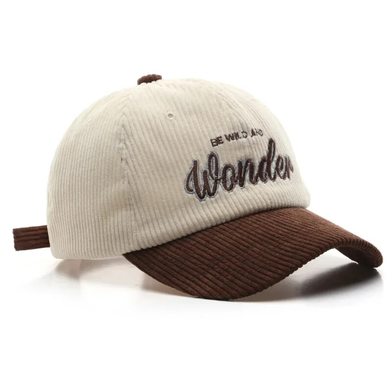 Șapcă de baseball din velur, toamnă iarnă, pentru bărbați, femei, broderie cu litere noi, moale, pălărie moale, șapci hip hop unisex