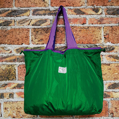 Geantă de cumpărături reutilizabilă Geantă ecologică de mare capacitate Genți de mână din nailon de culoare solidă Husă de depozitare pentru umăr, pliabilă, impermeabilă