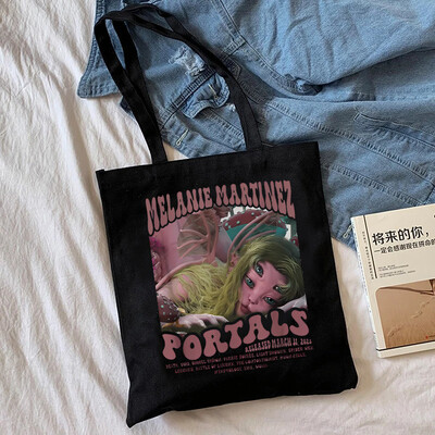 Moda Noutăți în Melanie Martinez Geanta de cumpărături Geanta de umăr din pânză pentru femei.