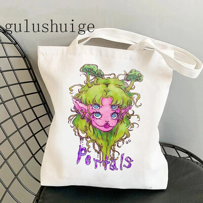 Moda Noutăți în Melanie Martinez Geanta de cumpărături Geanta de umăr din pânză pentru femei.