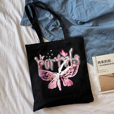 Moda Noutăți în Melanie Martinez Geanta de cumpărături Geanta de umăr din pânză pentru femei.