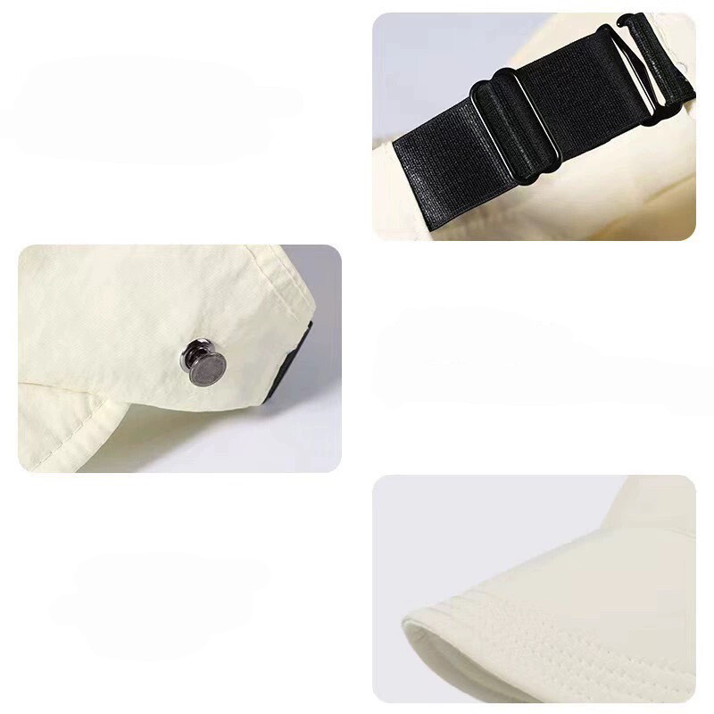 Pălărie cu uscare rapidă, șapcă goală de vară, upgrade pentru femei, poate agăța masca în aer liber Vizieră subțire, cu uscare rapidă, cu protecție solară.