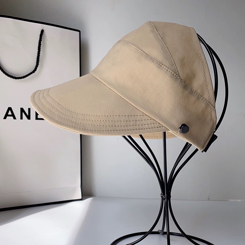 Pălărie cu uscare rapidă, șapcă goală de vară, upgrade pentru femei, poate agăța masca în aer liber Vizieră subțire, cu uscare rapidă, cu protecție solară.