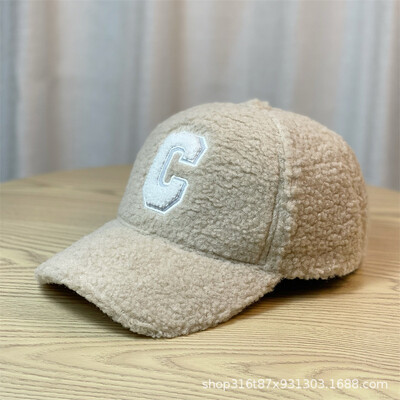 Pălărie nouă sosire, toamnă și iarnă, pentru femei, cu lână de miel, șapcă de baseball heattech, șapcă cu vârf în stil k, pentru călătorii în aer liber pentru femei
