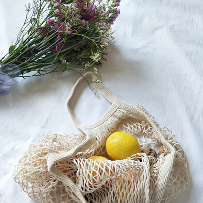 Mrežaste torbe za kupnju s remenom Ručna torba velikog kapaciteta Pamučni džepni organizator Piknik na otvorenom Putovanje Planinarenje