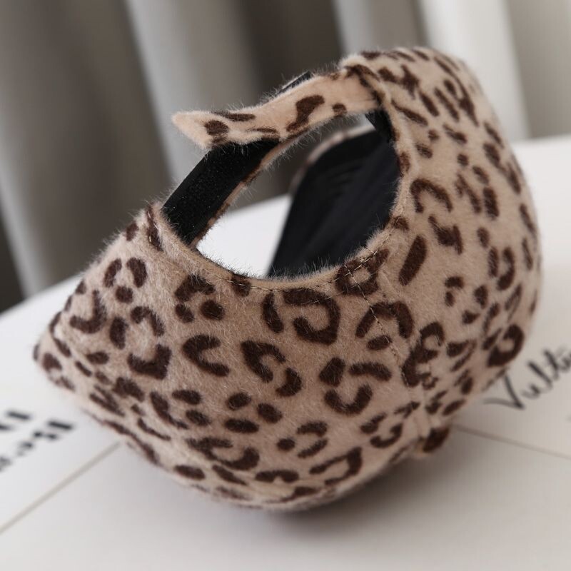 Jesenske i zimske kape Ženska kapa s divljom leopard patkom Hip-Hop ulična moda Proljetna i jesenska plišana bejzbol kapa Studentska kapa B33