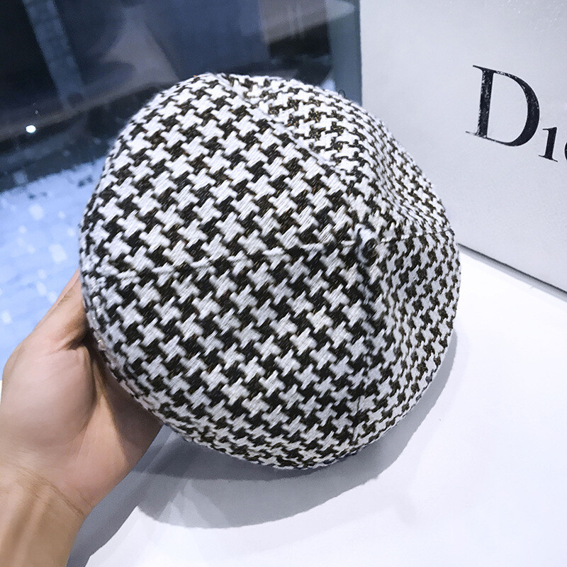 Pălării pentru femei Lână Moda franceză Boinas tricotate Pălării pentru doamne Berete de iarnă Seci Fedora pălărie barette bonete pentru femei Pălării Newsboy