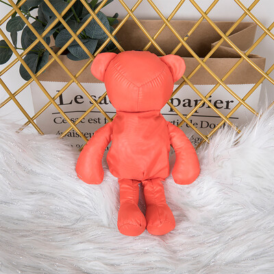 Urs acoperit cu aur ECO Umplutură din bumbac Geanta impermeabilă Băcănie reutilizabilă Geantă de cumpărături din bumbac de mare capacitate