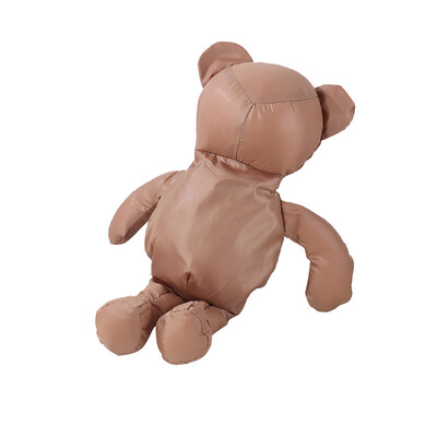 Urs acoperit cu aur ECO Umplutură din bumbac Geanta impermeabilă Băcănie reutilizabilă Geantă de cumpărături din bumbac de mare capacitate