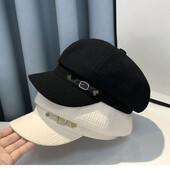 Nove modne dizajnerice Zimske ženske beretke Ženske retro beretke Kape za žene Kape Šeširi Šeširi za žene Osmerokutni šešir