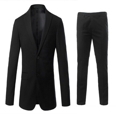 10XL 2-dijelna odijela Vjenčane hlače Jakna Muški blejzeri Veliki crni komplet odijela Debeli široki poslovni formalni ležerni profesionalni korejski