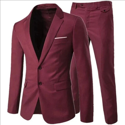 Costume elegante pentru barbati nunta 3 piese 2 set jachete vesta pantaloni sacouri de lux tinuta mire clasic complet 2024 costum formal