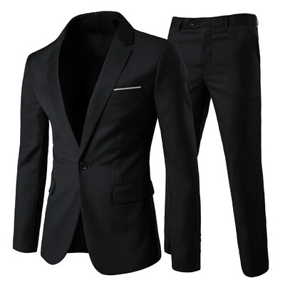 Costume elegante pentru barbati nunta 3 piese 2 set jachete vesta pantaloni sacouri de lux tinuta mire clasic complet 2024 costum formal