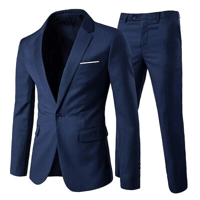 Costume elegante pentru barbati nunta 3 piese 2 set jachete vesta pantaloni sacouri de lux tinuta mire clasic complet 2024 costum formal