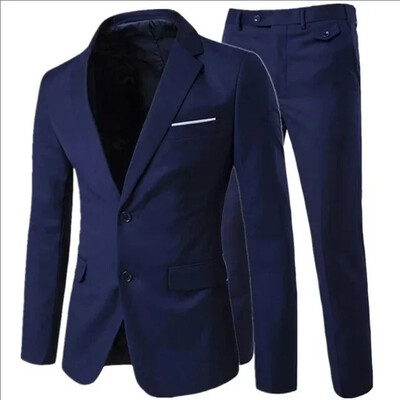 Costume elegante pentru barbati nunta 3 piese 2 set jachete vesta pantaloni sacouri de lux tinuta mire clasic complet 2024 costum formal