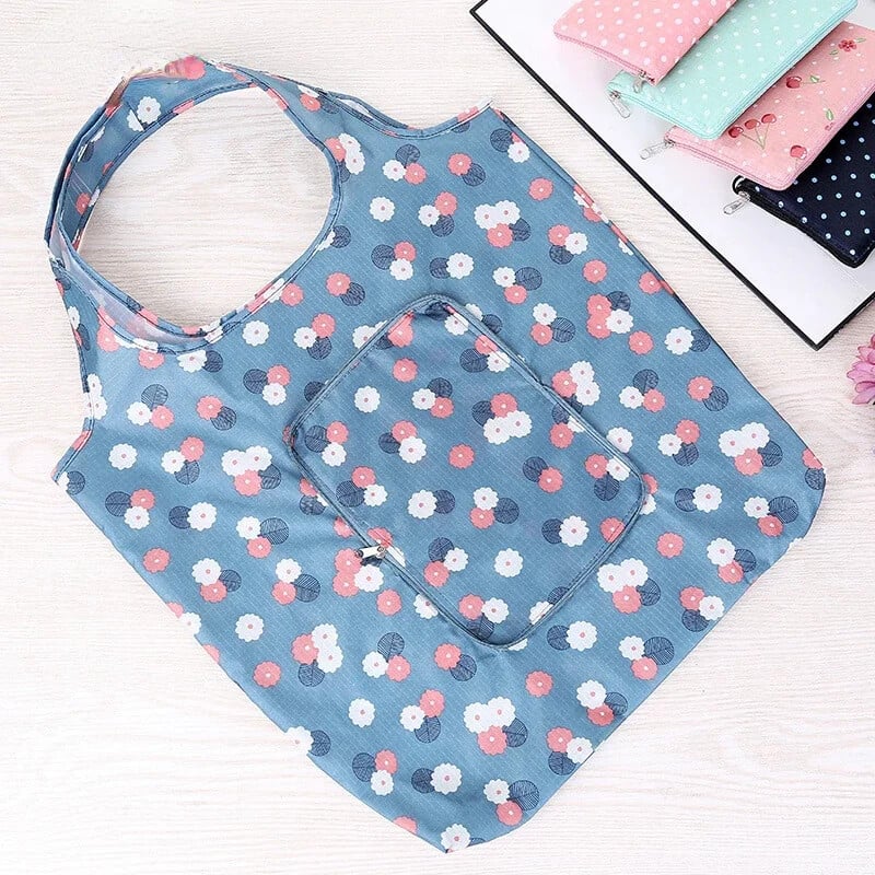 Nova modna eko sklopiva torba za kupovinu za žene Visokokvalitetne vodootporne sklopive torbe za kupnju u kućanstvu