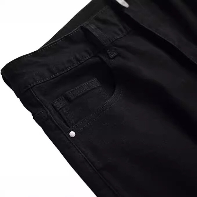 2024 noi blugi pentru bărbați de comerț exterior european și american, blugi cu fermoar la modă, pantaloni pentru bărbați cu design original, pantaloni pentru bărbați, la modă