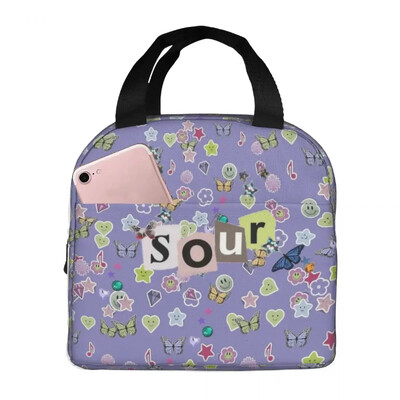 Olivia Vampire Rodrigos Sour Designs Izolēti pusdienu maisiņi Lieli pusdienu konteineri Dzesēšanas soma Tote Pusdienas Kase Ceļojumu meitene Zēns