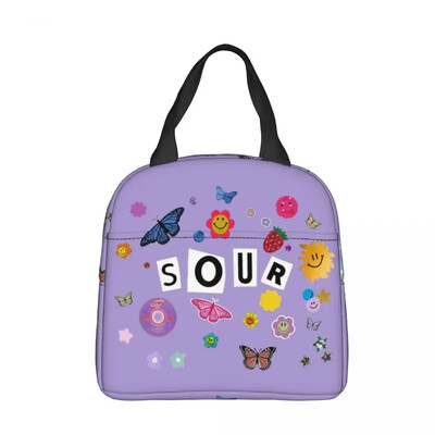 Olivia Vampire Rodrigos Sour Designs Saci de prânz izolate Recipient mare de prânz Geanta frigorifică Tote Lunch Box Office Travel Travel Girl Boy