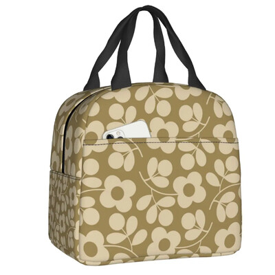 Orla Kiely skandinavska cvjetna prijenosna kutija za ručak za žene Vodootporni hladnjak Termalna torba za ručak izolirana za hranu Djeca studenti