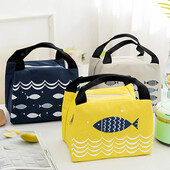 Geantă portabilă Bento Geantă izolată cutie de prânz Geantă de izolație alimentară impermeabilă pentru picnic în aer liber