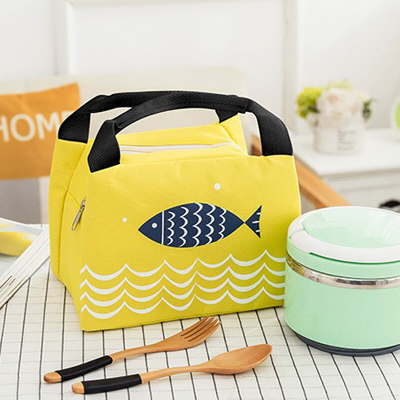 Geantă portabilă Bento Geantă izolată cutie de prânz Geantă de izolație alimentară impermeabilă pentru picnic în aer liber