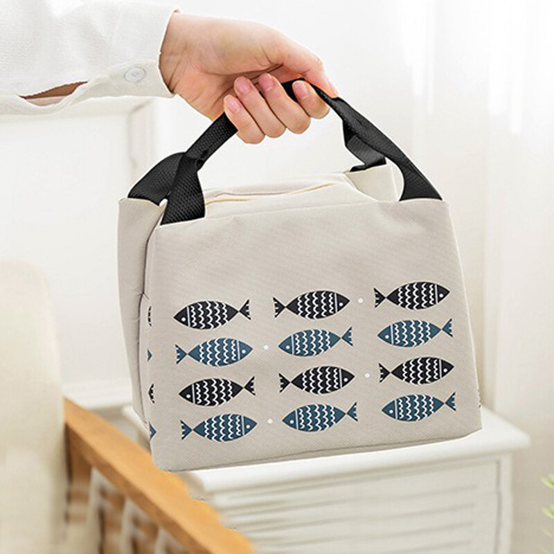 Geantă portabilă Bento Geantă izolată cutie de prânz Geantă de izolație alimentară impermeabilă pentru picnic în aer liber