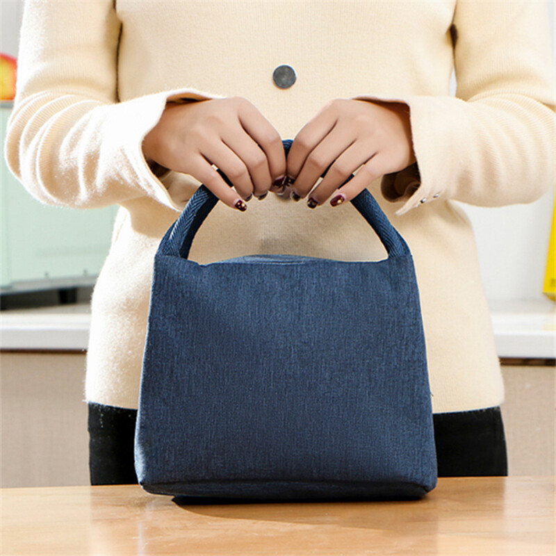 Izolacija Oxford tkanina Kutija za ručak Torba za piknik Hrana Bento Termalne rashladne torbe Posuda za pohranu Ručna torba za žene studentice djeca