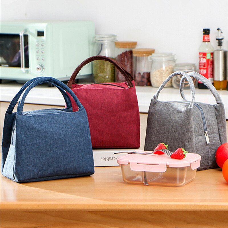 Izolacija Oxford tkanina Kutija za ručak Torba za piknik Hrana Bento Termalne rashladne torbe Posuda za pohranu Ručna torba za žene studentice djeca
