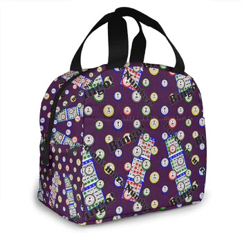 Bingo I Need One More Numbe Чанта за обяд Cooler Bag Дамска чанта Tote Bag Изолирана кутия за обяд Мека подложка Контейнер за обяд за пикник