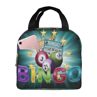 Bingo Trebam još jednu Numbe torba za ručak Rashladna torba Ženska torba Izolirana kutija za ručak Mekana podstava Posuda za ručak za piknik putovanja