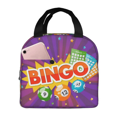 Bingo Trebam još jednu Numbe torba za ručak Rashladna torba Ženska torba Izolirana kutija za ručak Mekana podstava Posuda za ručak za piknik putovanja